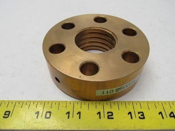 2633358 011 Bronze Adjusting Nut Coupling 4" O.D. 1-5/8 I.D. 1-1/4" Thick