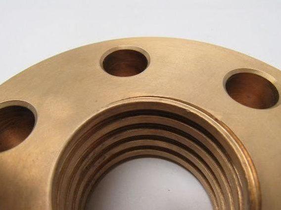 2633358 011 Bronze Adjusting Nut Coupling 4" O.D. 1-5/8 I.D. 1-1/4" Thick