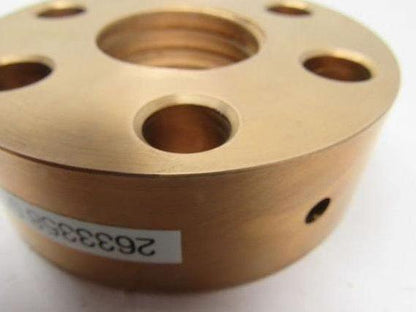 2633358 011 Bronze Adjusting Nut Coupling 4" O.D. 1-5/8 I.D. 1-1/4" Thick
