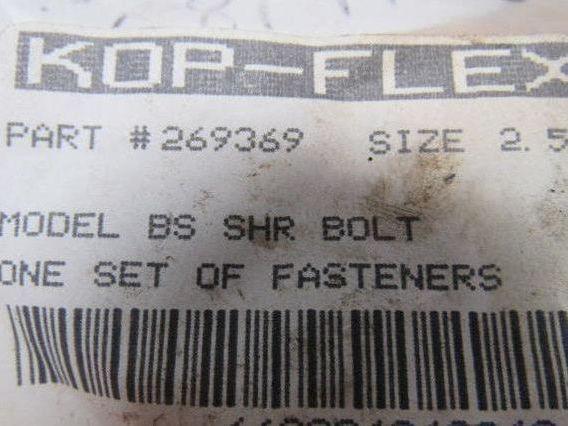 Kop-Flex 269369 Fastener Bolt Set w/Gasket 2.5" Size