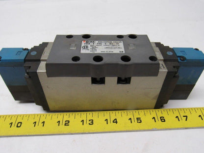 SMC VSS8-8-FHG-D-3EZ-V1 24VDC Pneumatic Air Solenoids Valve
