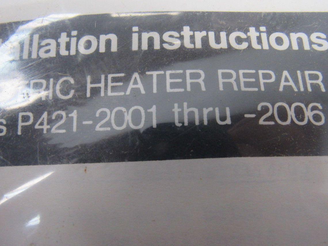 Brysnt P421-2001 thru 2006 Electric Heater Repair Kit