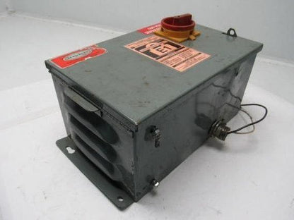 Daykin GPFS-13 Transformer Disconnect Enclosure 750VA 1Ph Pri 480V Sec 115V 6.5A