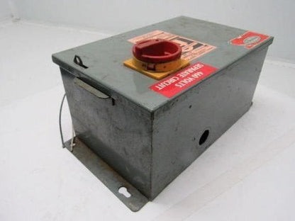 Daykin GPFS-13 Transformer Disconnect Enclosure 750VA 1Ph Pri 480V Sec 115V 6.5A
