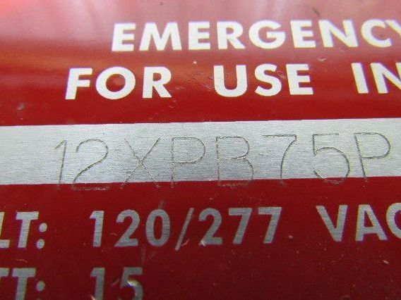 Dual-Lite 12XPB-75P Explosion Proof Emergency Lighting 12VDC Battery Unit