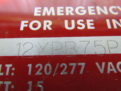 Dual-Lite 12XPB-75P Explosion Proof Emergency Lighting 12VDC Battery Unit