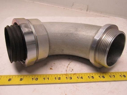 3STD WPB A00353 3" ID 90 Degree Sweep Externally Grounded Conduit Connector