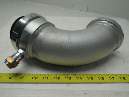 3STD WPB A00353 3" ID 90 Degree Sweep Externally Grounded Conduit Connector