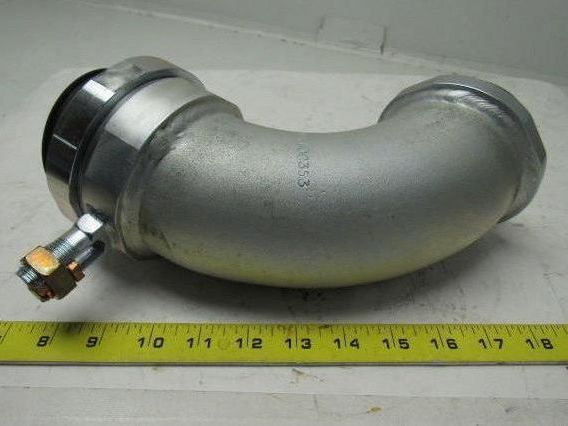 3STD WPB A00353 3" ID 90 Degree Sweep Externally Grounded Conduit Connector