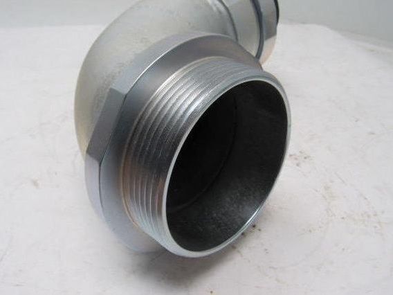 3STD WPB A00353 3" ID 90 Degree Sweep Externally Grounded Conduit Connector