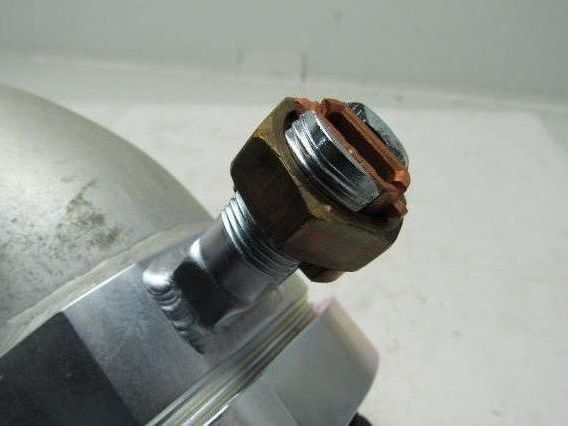 3STD WPB A00353 3" ID 90 Degree Sweep Externally Grounded Conduit Connector