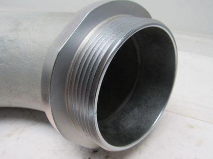 3STD WPB A00353 3" ID 90 Degree Sweep Externally Grounded Conduit Connector