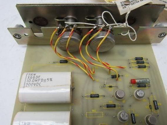Westinghouse 588C629G06 Trinastat Amplifier Fixed Time Timer Module