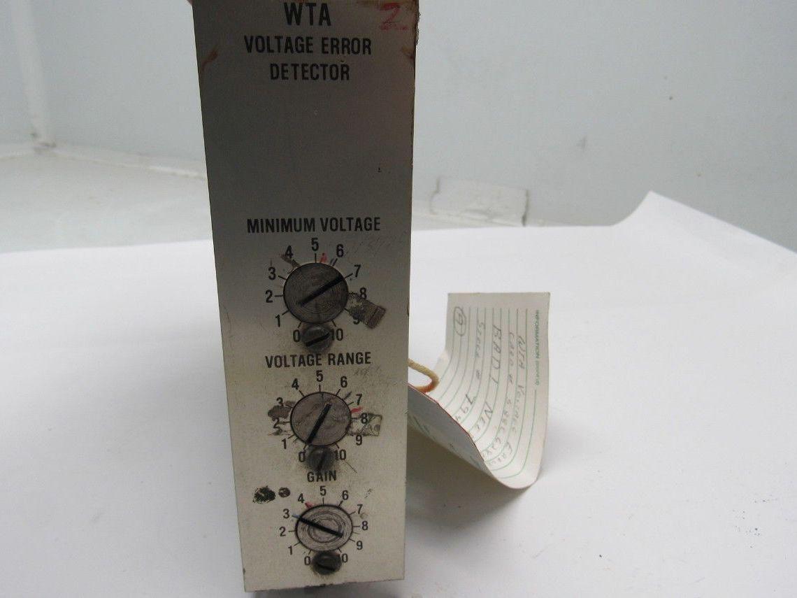 Westinghouse 588C628G01 Trinastat Amplifier Voltage Error Detector Board