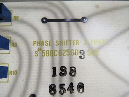 Westinghouse 588C625G03 Trinastat Amplifier Phase Shifter Needs Recalibrated