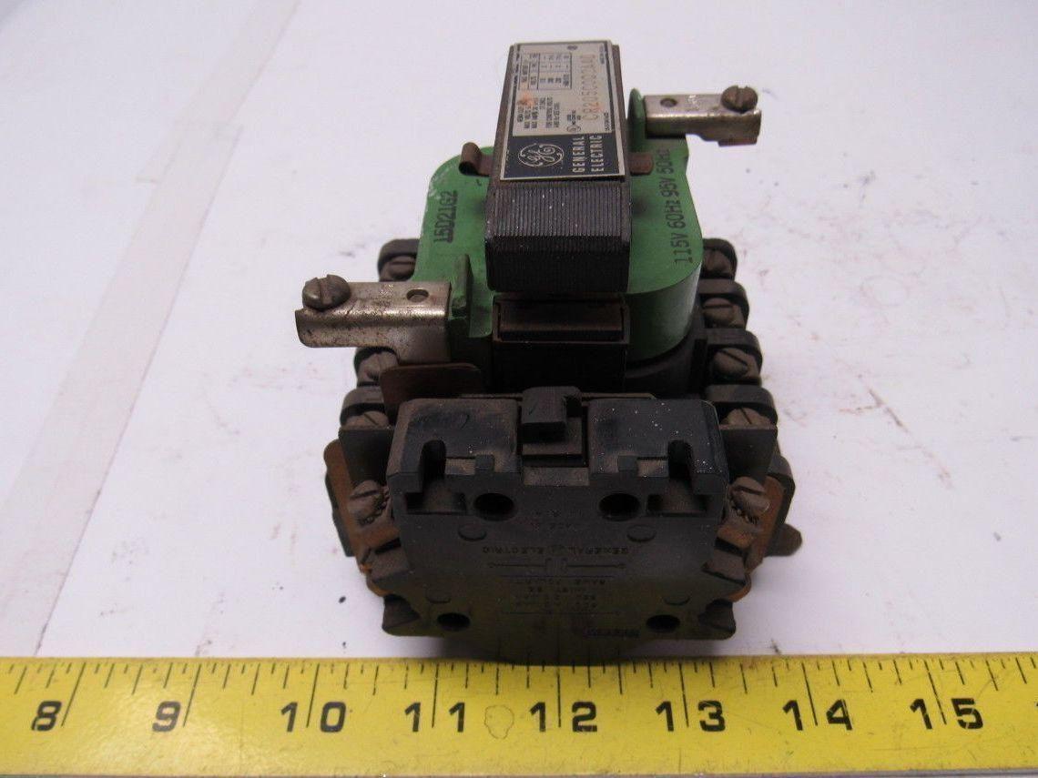 GE General Electric CR205C000AAD Starter Relay 116V Coil 600V Max 30A