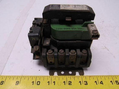 GE General Electric CR205C000AAD Starter Relay 116V Coil 600V Max 30A