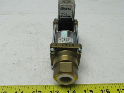 CO-AX Valves 847375-0038 Lance Air Purge Solenoid Valve 1.2" NPT 110VAC