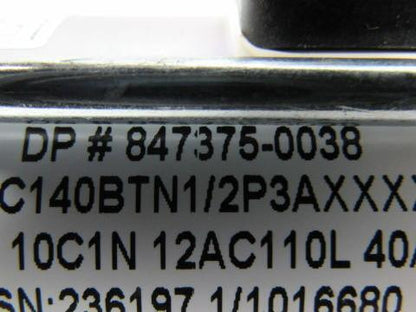 CO-AX Valves 847375-0038 Lance Air Purge Solenoid Valve 1.2" NPT 110VAC