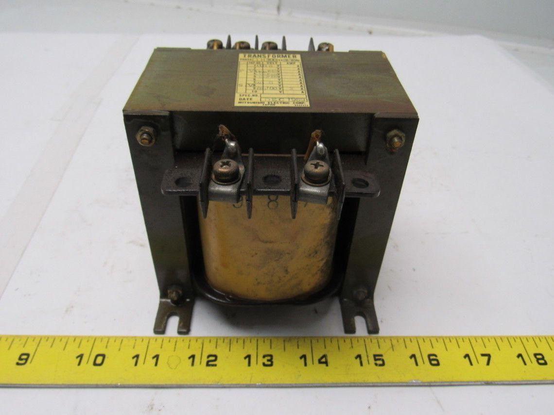 Mitsubishi Electric BT-10917 Transformer 300va 1ph 200-220V pri 100v sec 50/60Hz