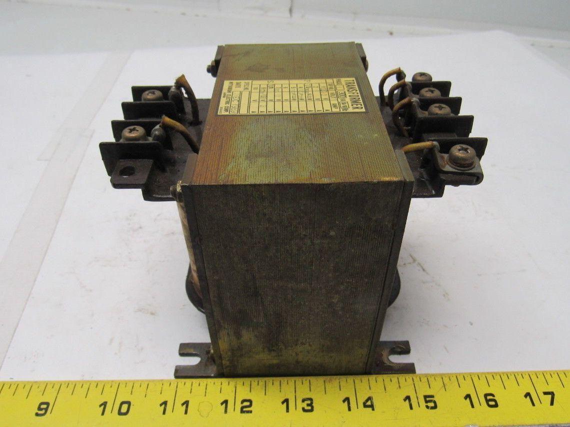Mitsubishi Electric BT-10917 Transformer 300va 1ph 200-220V pri 100v sec 50/60Hz