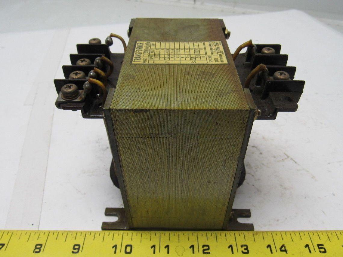 Mitsubishi Electric BT-10917 Transformer 300va 1ph 200-220V pri 100v sec 50/60Hz