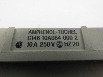 Amphenol/EuroFlex C146 10A064 000 2 male Connector W/66' 13 Conductor Cord Wire