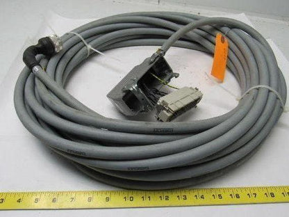 Amphenol/EuroFlex C146 10A064 000 2 male Connector W/66' 13 Conductor Cord Wire