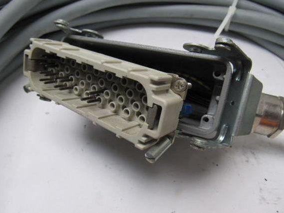 Amphenol/EuroFlex C146 10A064 000 2 male Connector W/66' 13 Conductor Cord Wire