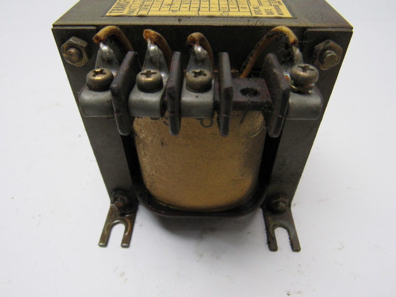 Mitsubishi Electric BT-5055 Transformer 1ph 50va 90-110v pri 48-52v Sec 50/60 hz