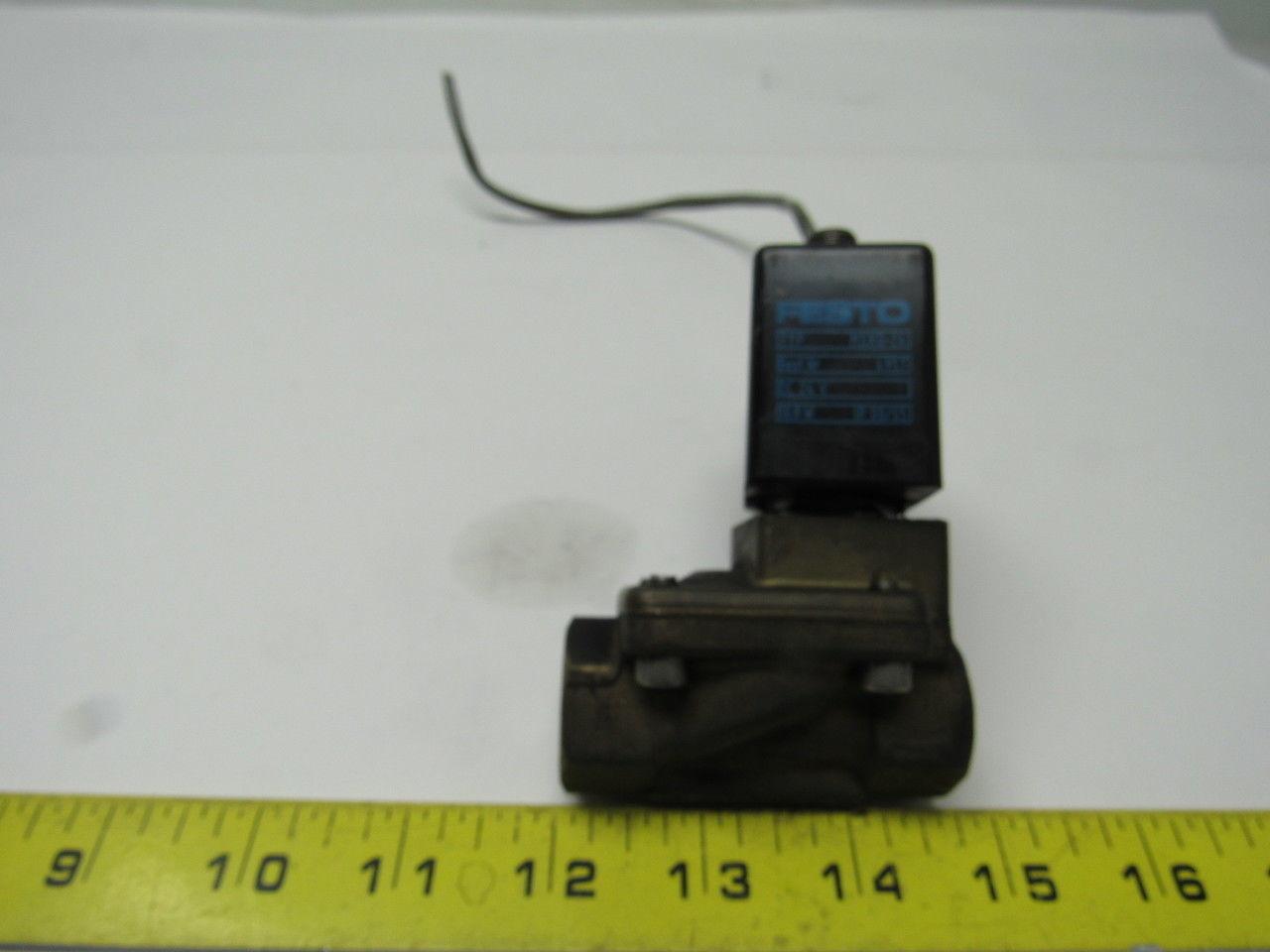 Festo MX-2-1/4-MS & MSXG Solenoid Valve 24v Coil 1/4"npt Ports