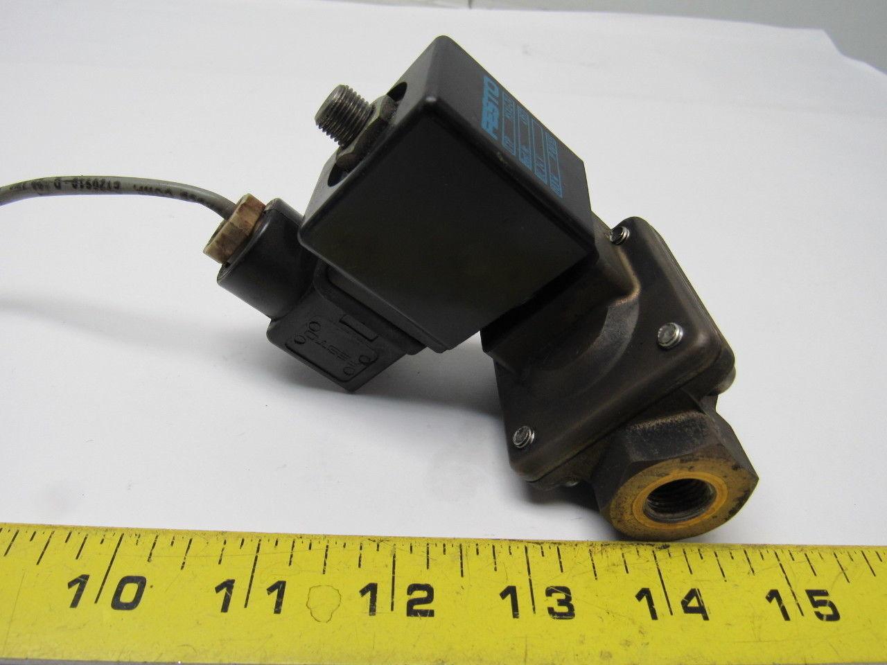 Festo MX-2-1/4-MS & MSXG Solenoid Valve 24v Coil 1/4"npt Ports