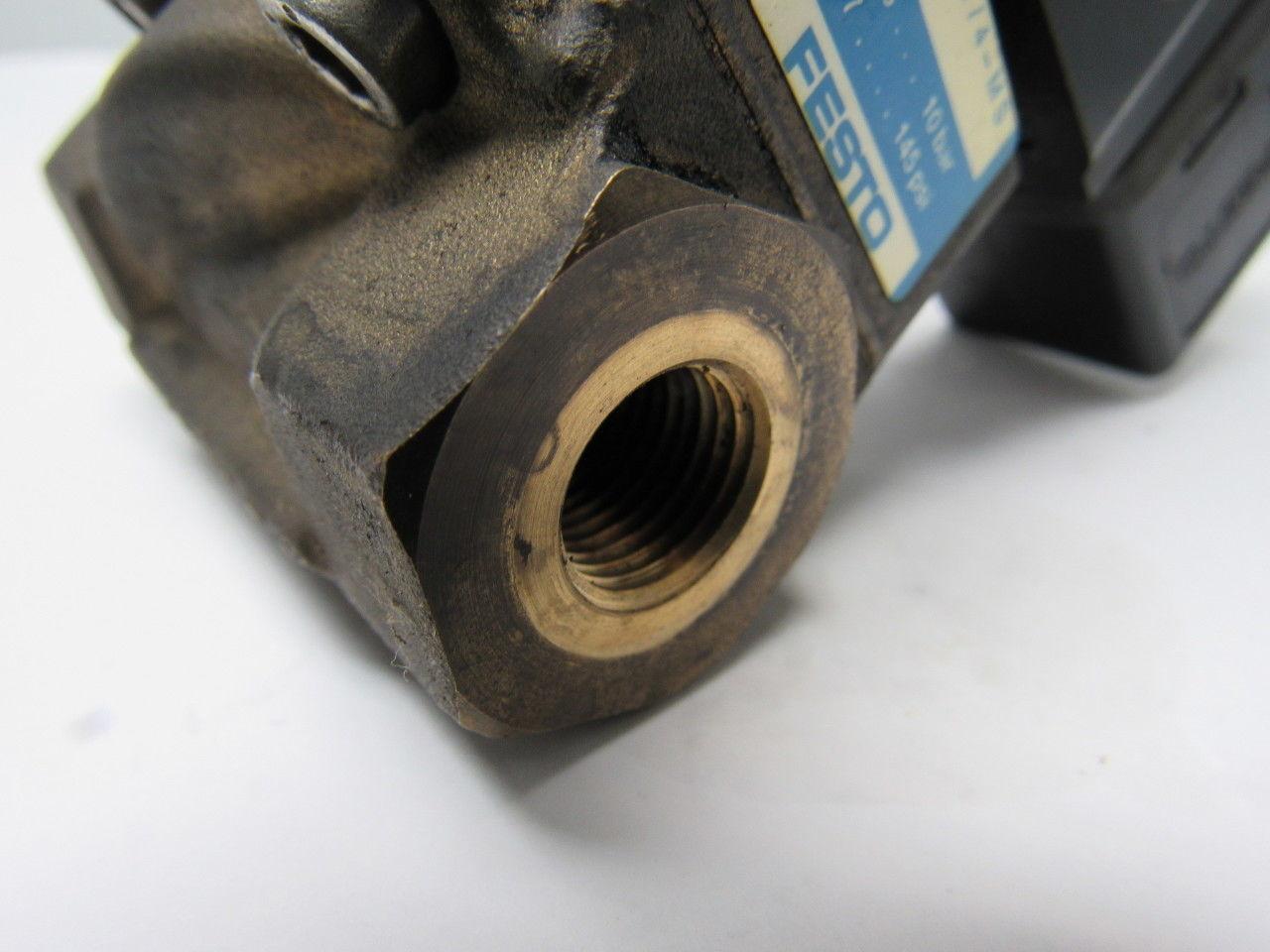 Festo MX-2-1/4-MS & MSXG Solenoid Valve 24v Coil 1/4"npt Ports