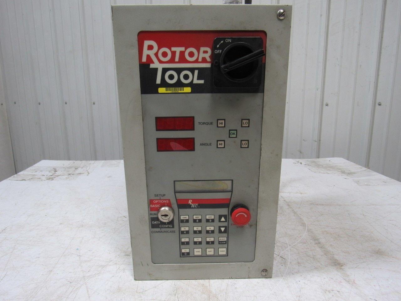 Rotor Tool RTEC10 80035010 Torque Angle Electronic Controller 115V or 230