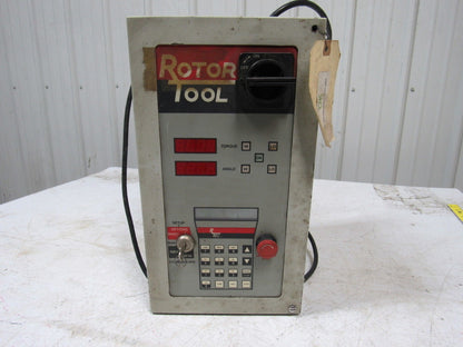 Rotor Tool RTEC10 80035010 Torque Angle Electronic Controller 115 or 230V W/Key