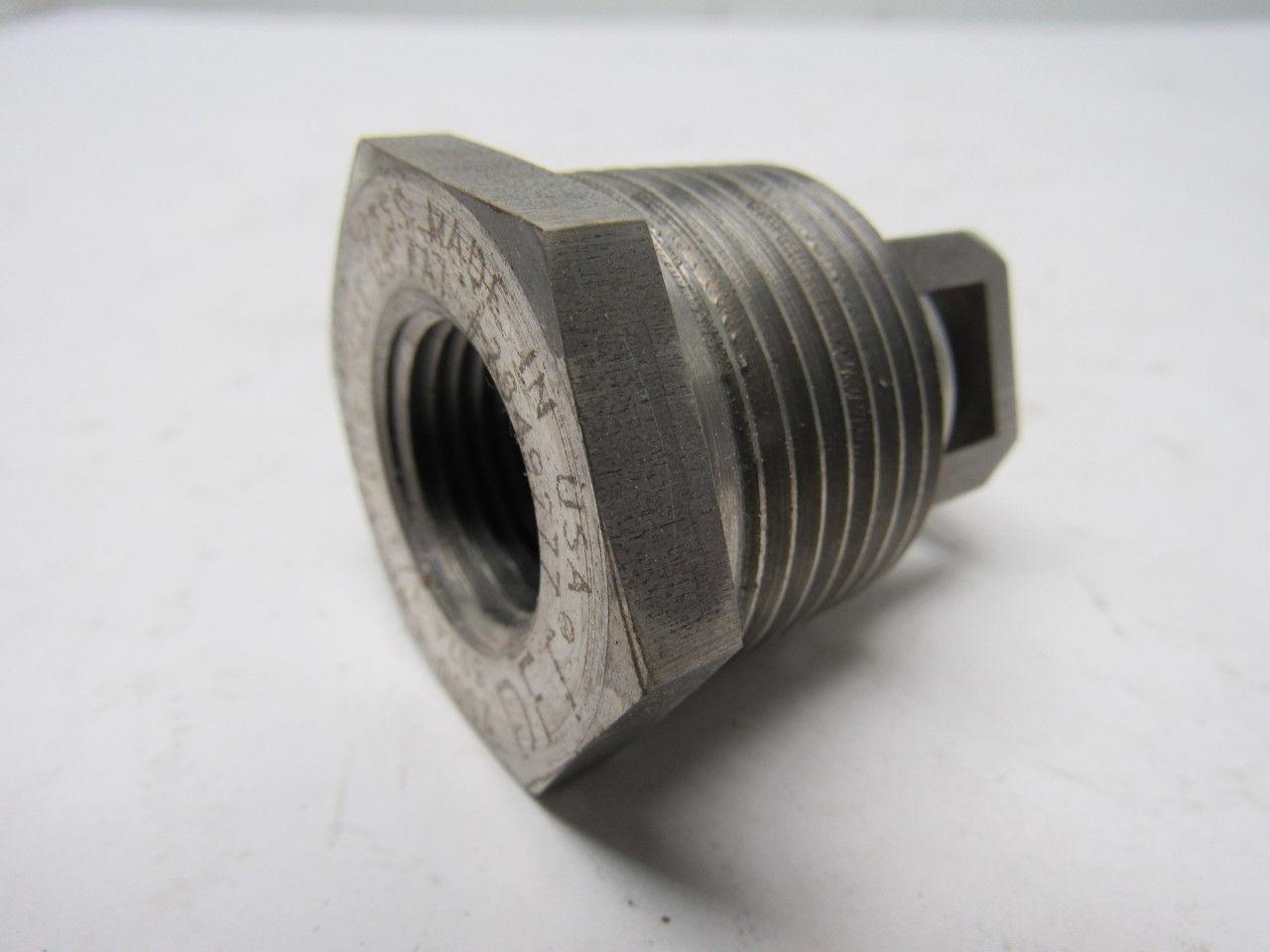 DFT 8074 In-line Basic-check Valve 1/2" NPT 2500 CWP 1720 PSIG 450 Degrees