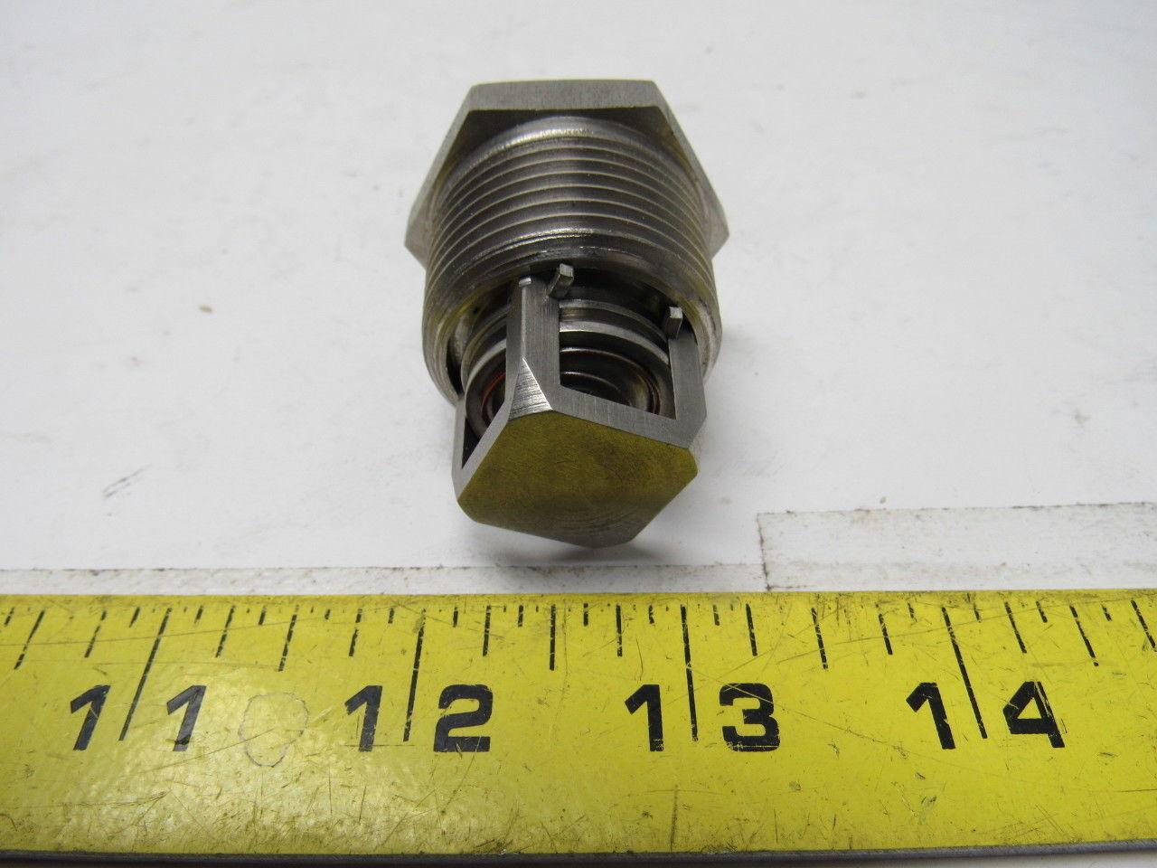 DFT 8074 In-line Basic-check Valve 1/2" NPT 2500 CWP 1720 PSIG 450 Degrees