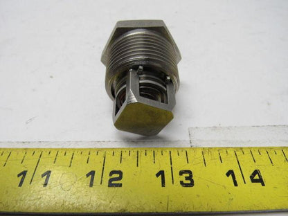 DFT 8074 In-line Basic-check Valve 1/2" NPT 2500 CWP 1720 PSIG 450 Degrees