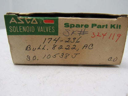 Asco 174-236 Solenoid Valve Spare Parts kit Bulletin 8222 AC