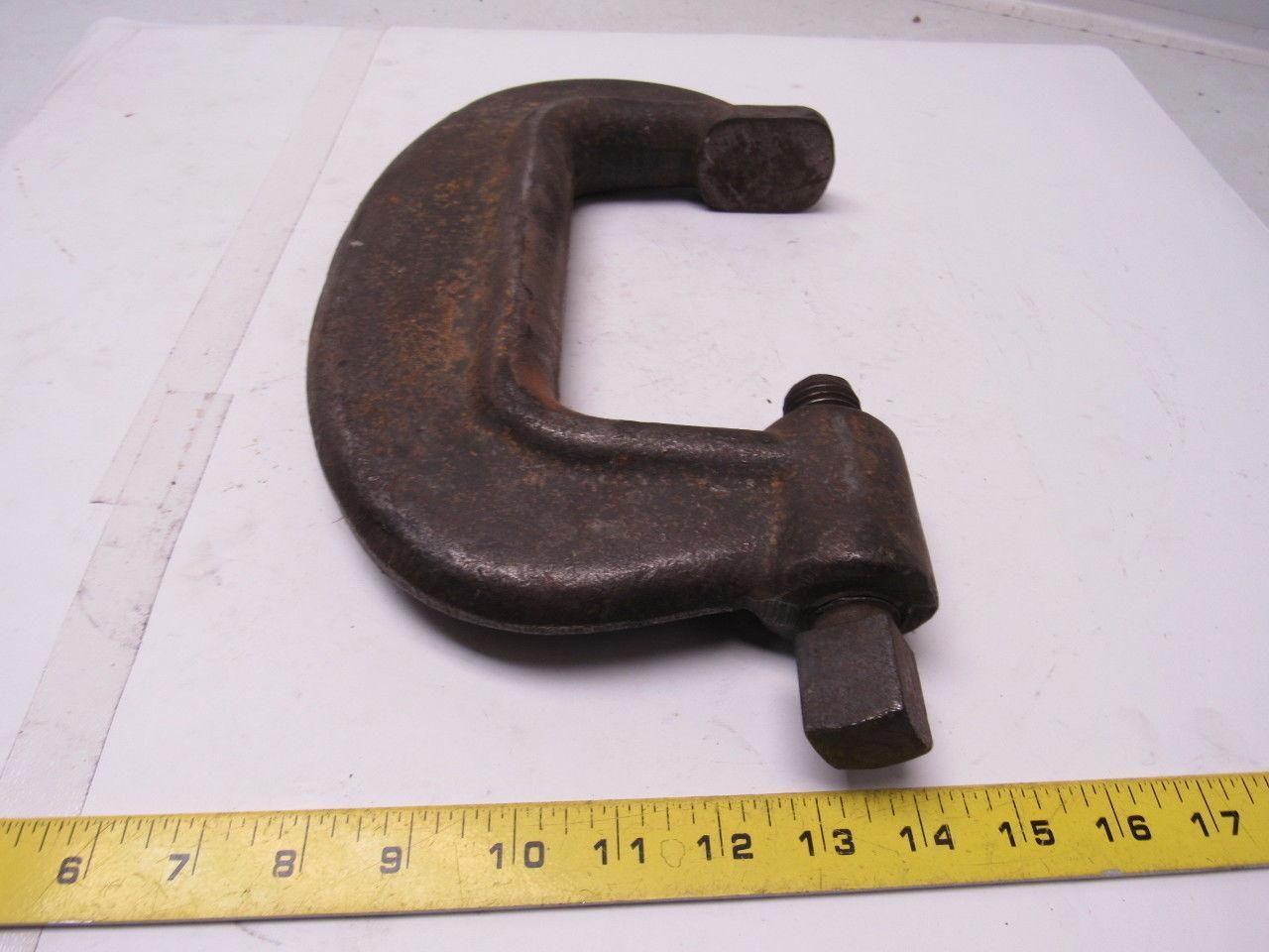 JH Williams No. 6 Vulcan Heavy Duty 6" C-Clamp