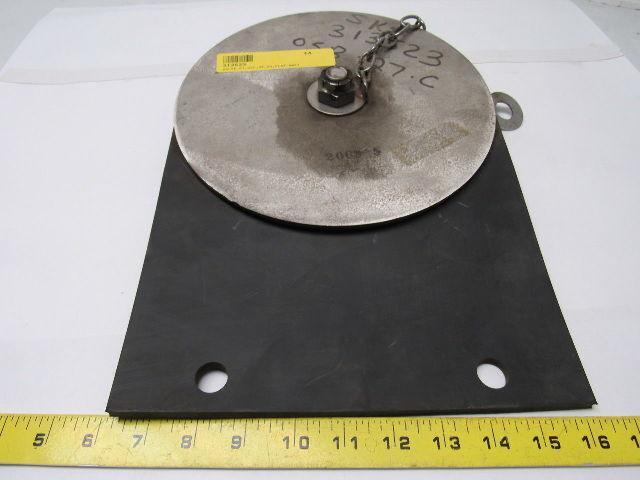 10" Valve flap Assembly W/ Chain 15" OAL