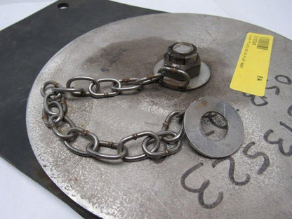 10" Valve flap Assembly W/ Chain 15" OAL