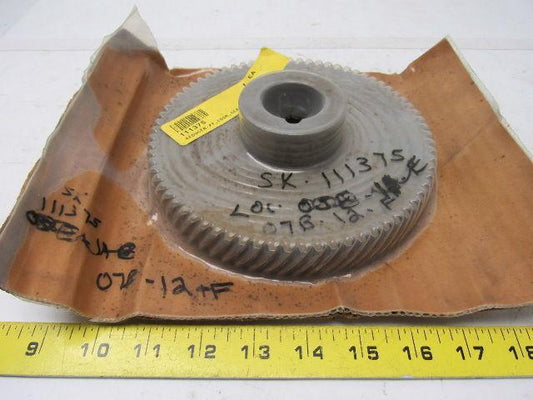 53-750-18 Helical Reducer Gear 72 Teeth 7-1/2" Dia. 1-1/2" Bore 1" Face