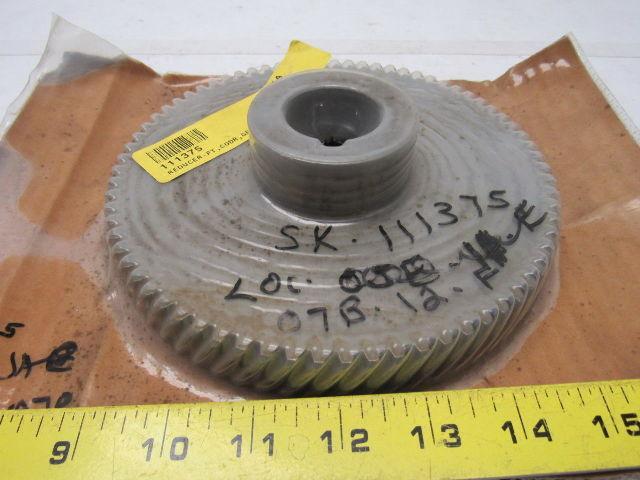 53-750-18 Helical Reducer Gear 72 Teeth 7-1/2" Dia. 1-1/2" Bore 1" Face