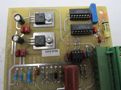Warren NO. 28189 Rev A Circuit Board Card PCB