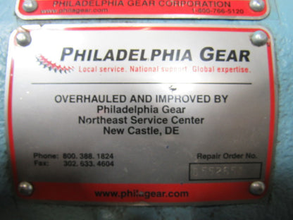 Philadelphia 206HS High Speed Gear Drive 1350 HP RPM 1350 IP 15302 OP Rebuilt