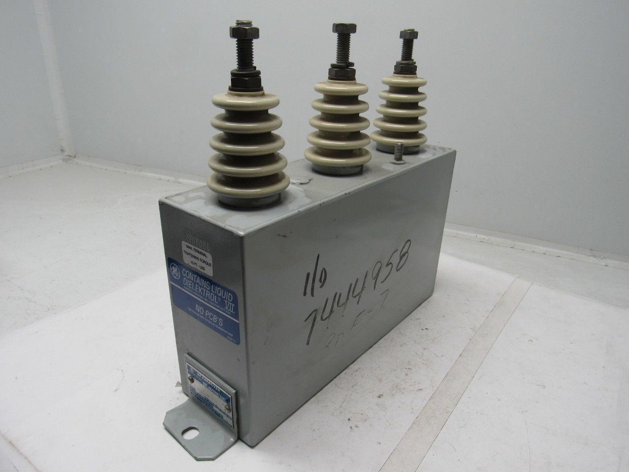 General Electric 18L22WH 2400 VAC 12UF 3PH surge capacitor