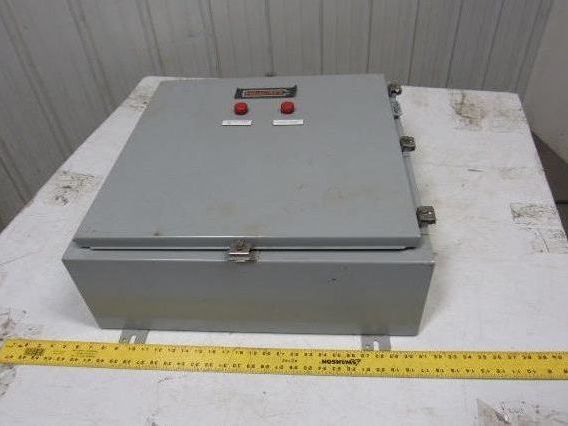 Hoffman A-24H24BLP Control Panel For Heatrex 514-54771-30 Heater 480V 3PH