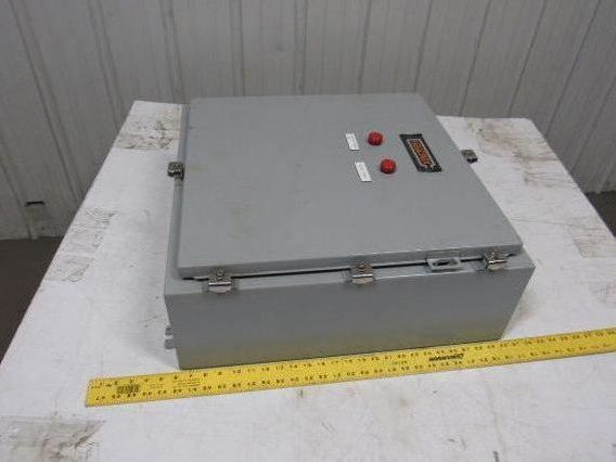 Hoffman A-24H24BLP Control Panel For Heatrex 514-54771-30 Heater 480V 3PH