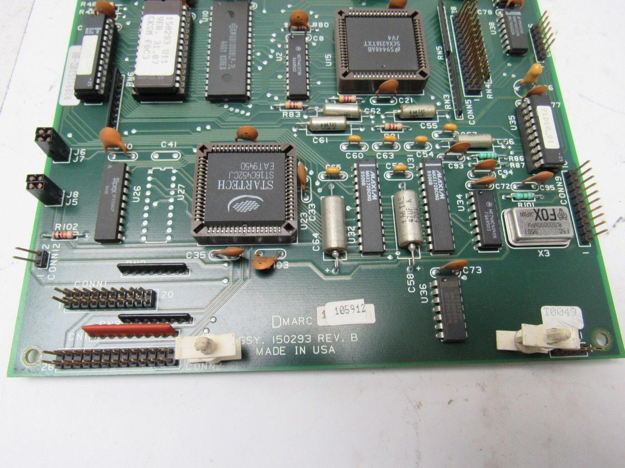 Dmarc 150293 Rev. B Main Circuit Board PCB From Rotor Tool RTECCM10